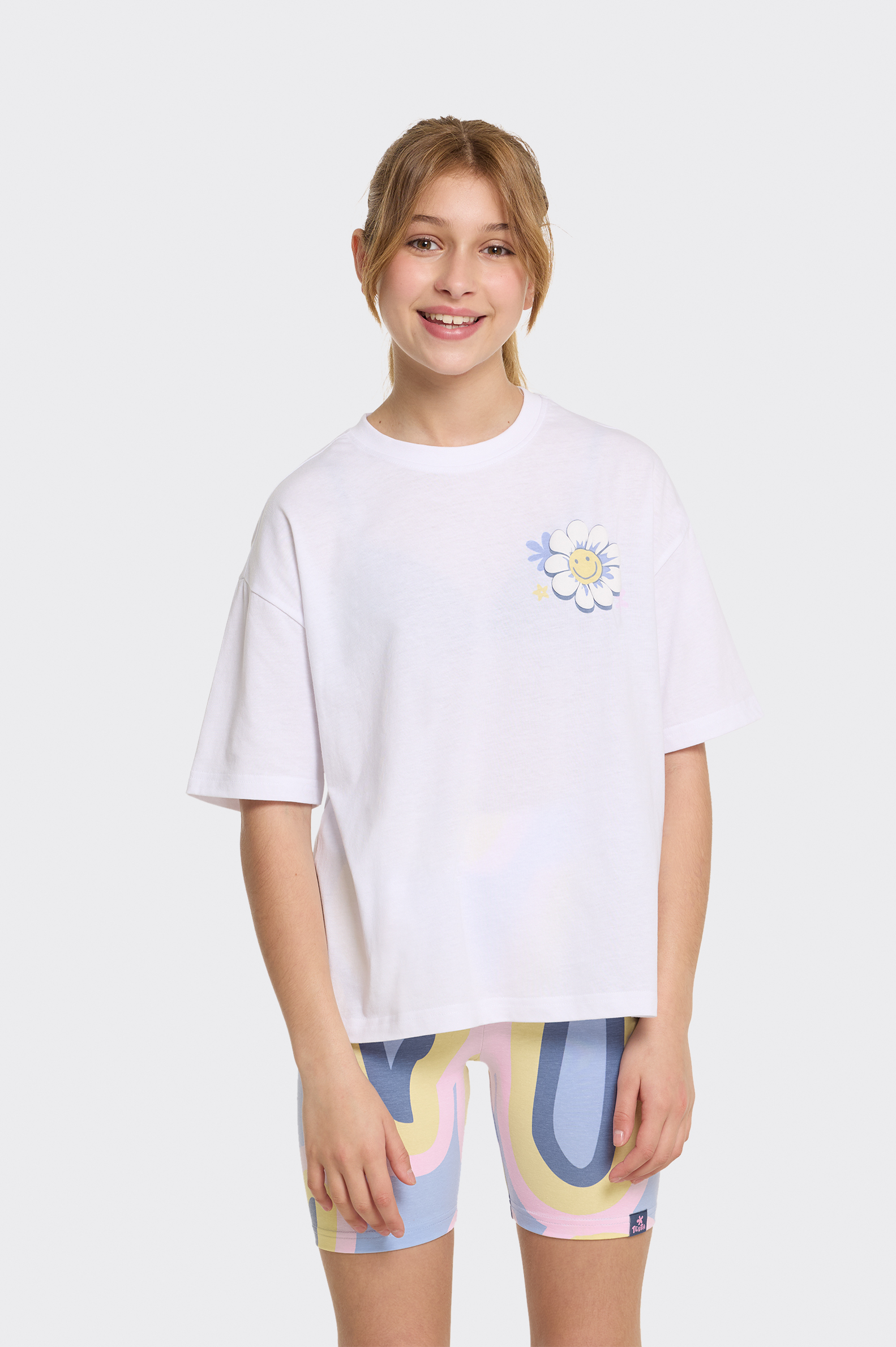 CONJUNTO MANGA CORTA EXCLUSIVES Tenth OVERSIZE NIÑA