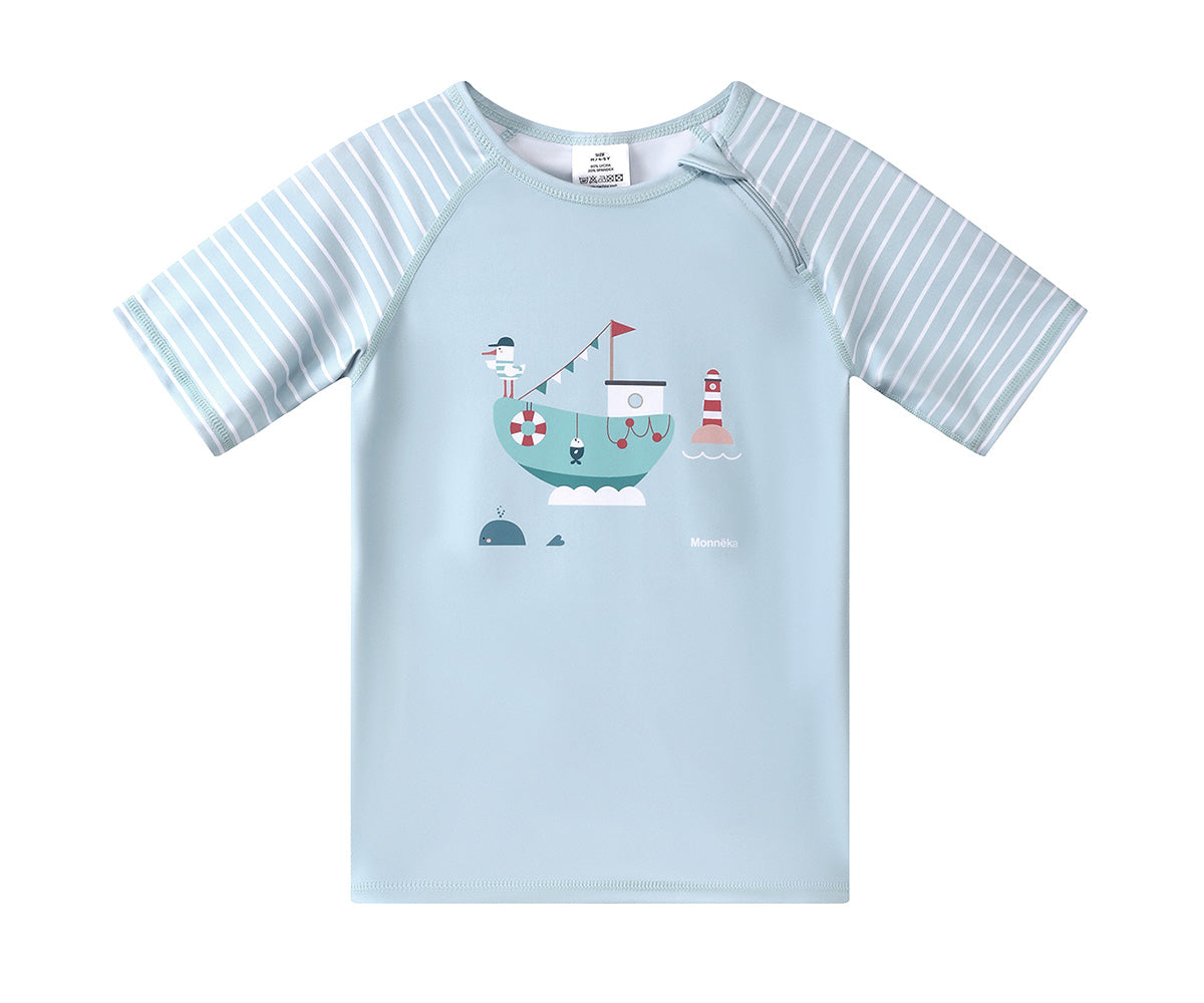 Camiseta Protección Solar Fishing boat - Monnëka Tutete