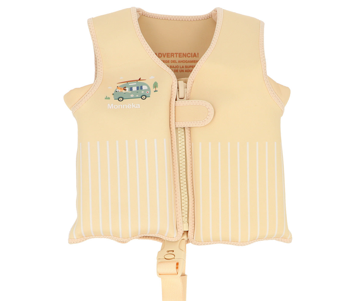 Chaleco Flotador Aprendizaje Surf Van - Monnëka Tutete