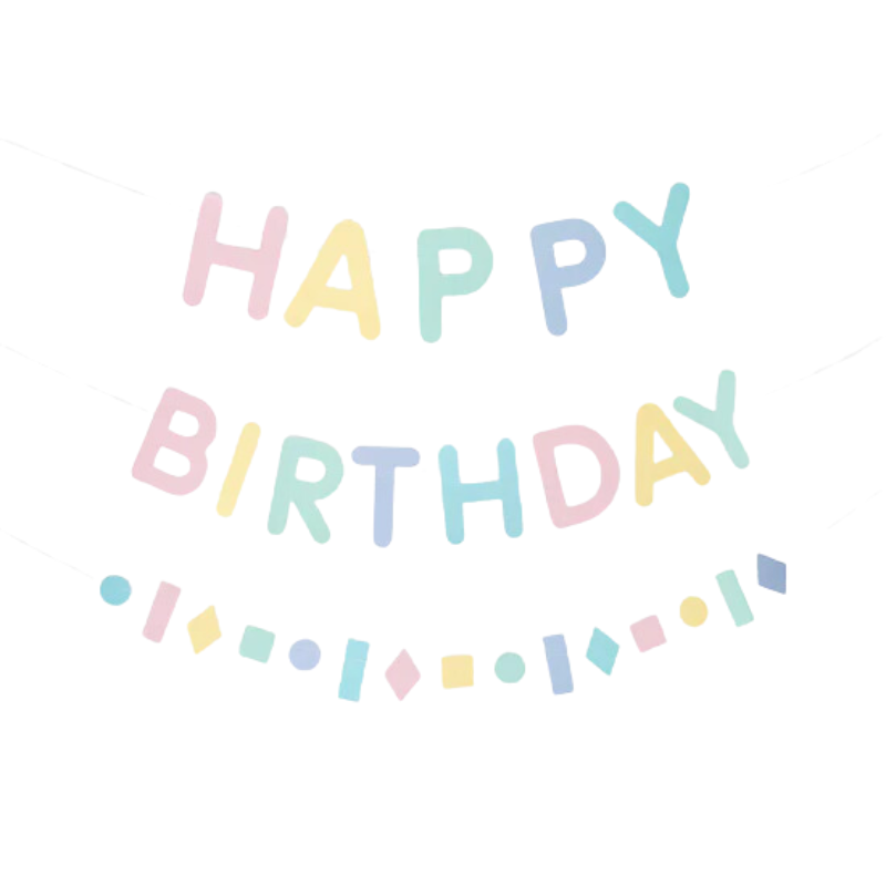 Guirnalda de papel Unicornio My Little Day