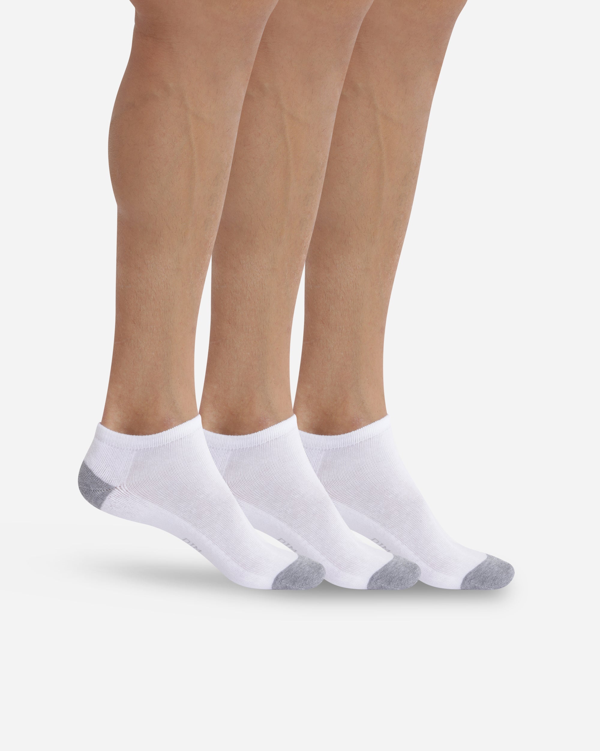 Pack de 3 pares de calcetines bajos invisibles hombre EcoDIM
