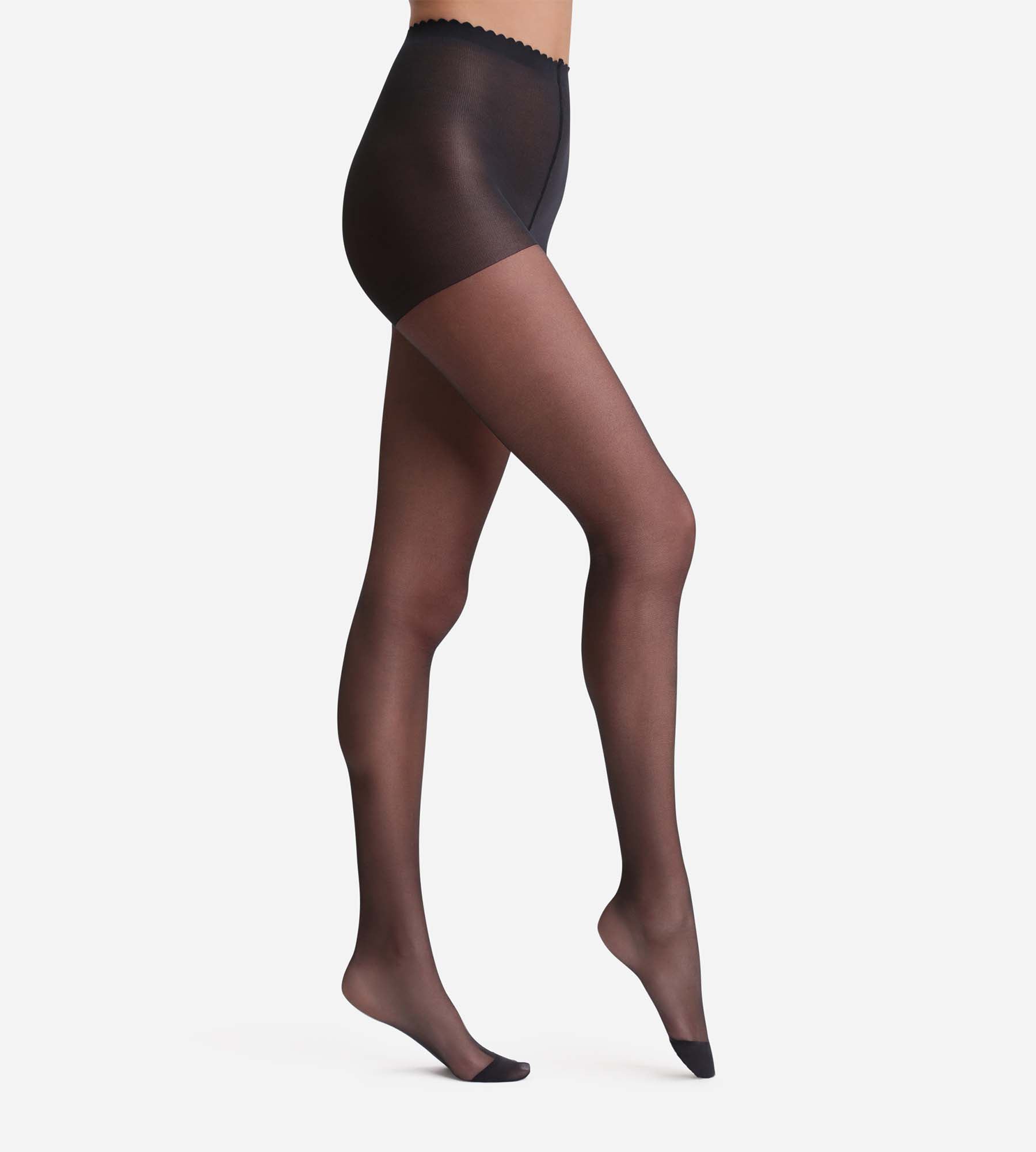 17D Body Touch black nude effect sheer tights