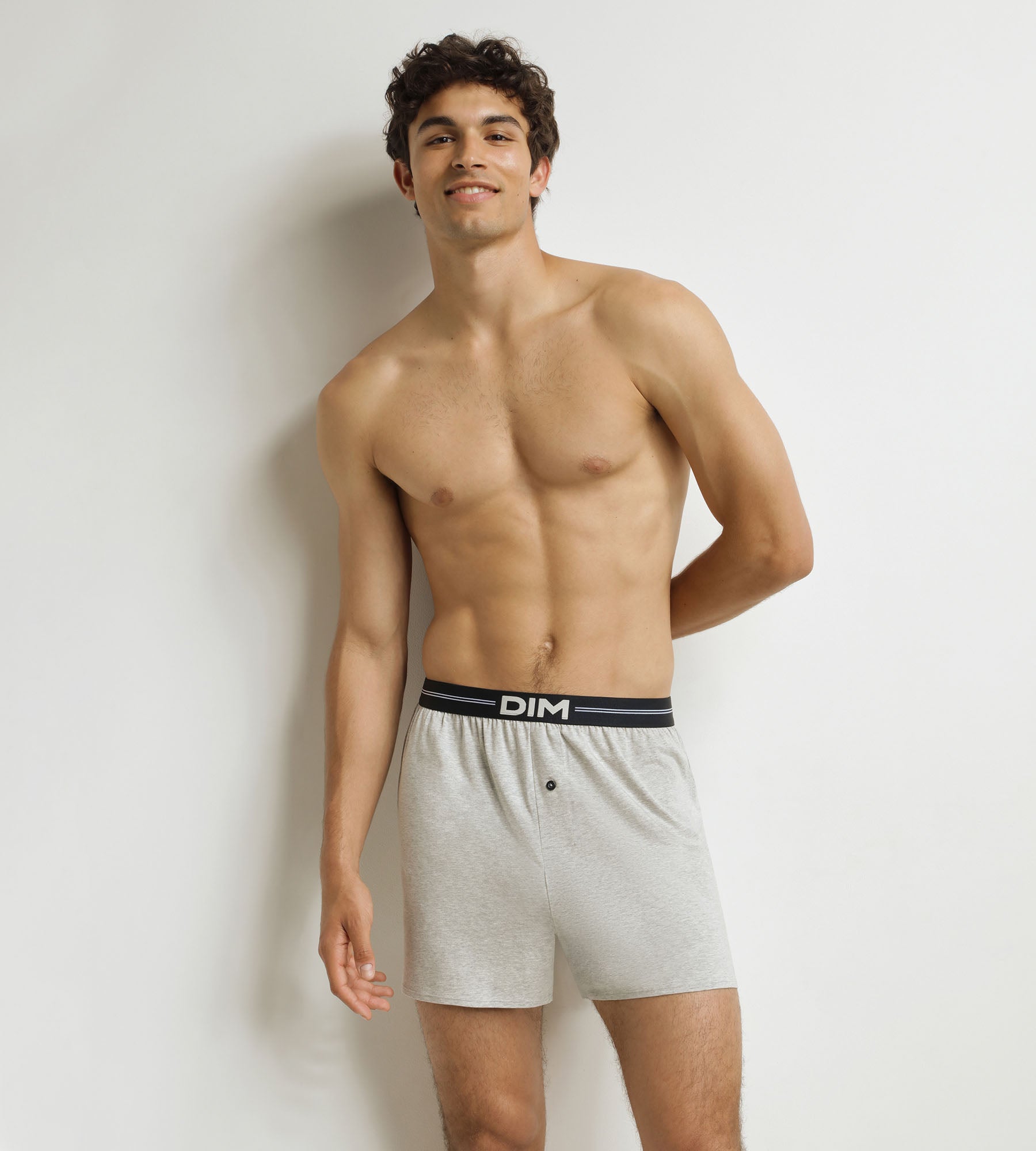 Men's boxer shorts Dim Icons Heather Grey