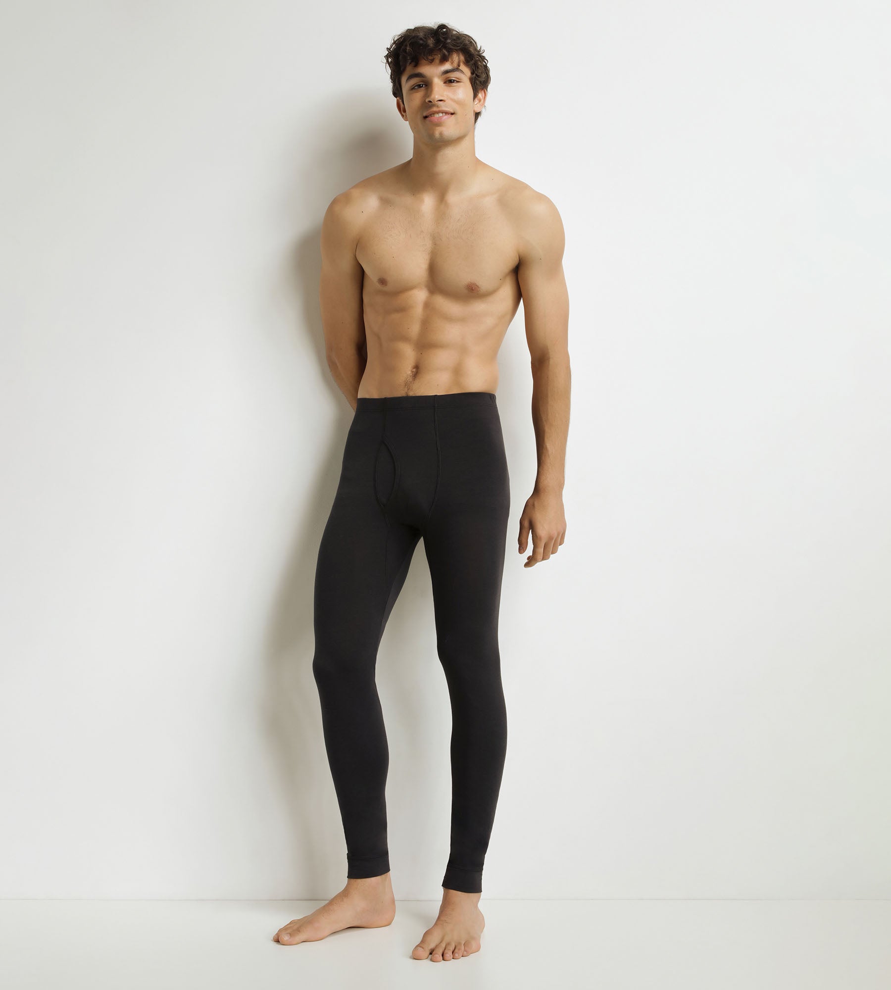 Men's Insulated Legging Black Dim Thermal