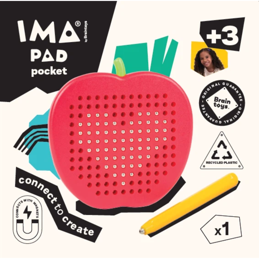 Imapad pocket manzana Braintoys
