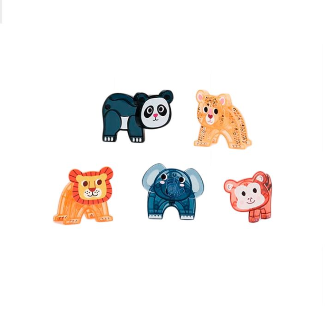 Animales de la Jungla 5 piezas Braintoys