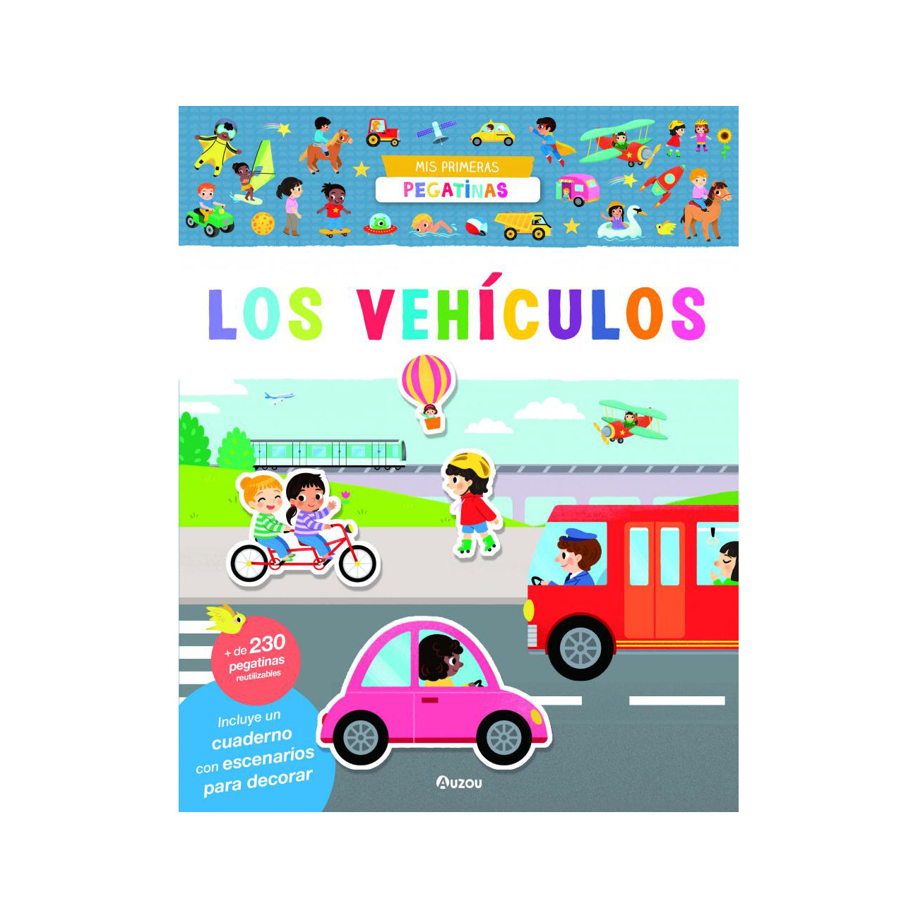 Mis primeras pegatinas - Los vehículos