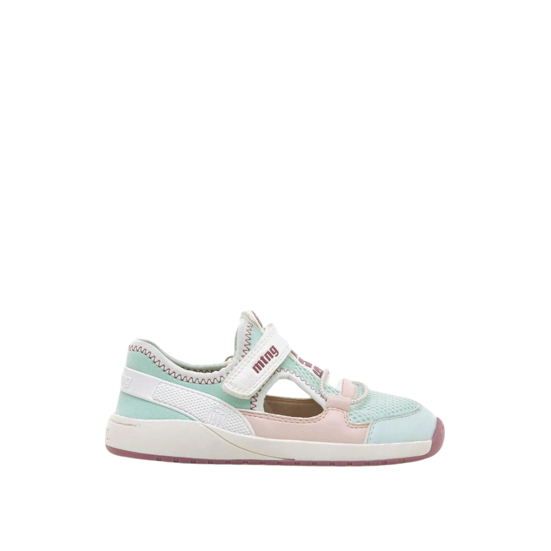 Deportivas Kids Mustang - Free Mesh Aguamarina