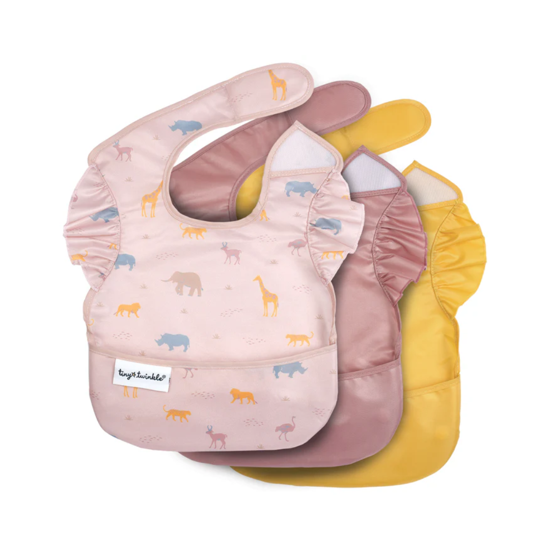 Pack de Baberos Pequeño Safari Tiny Twinkle