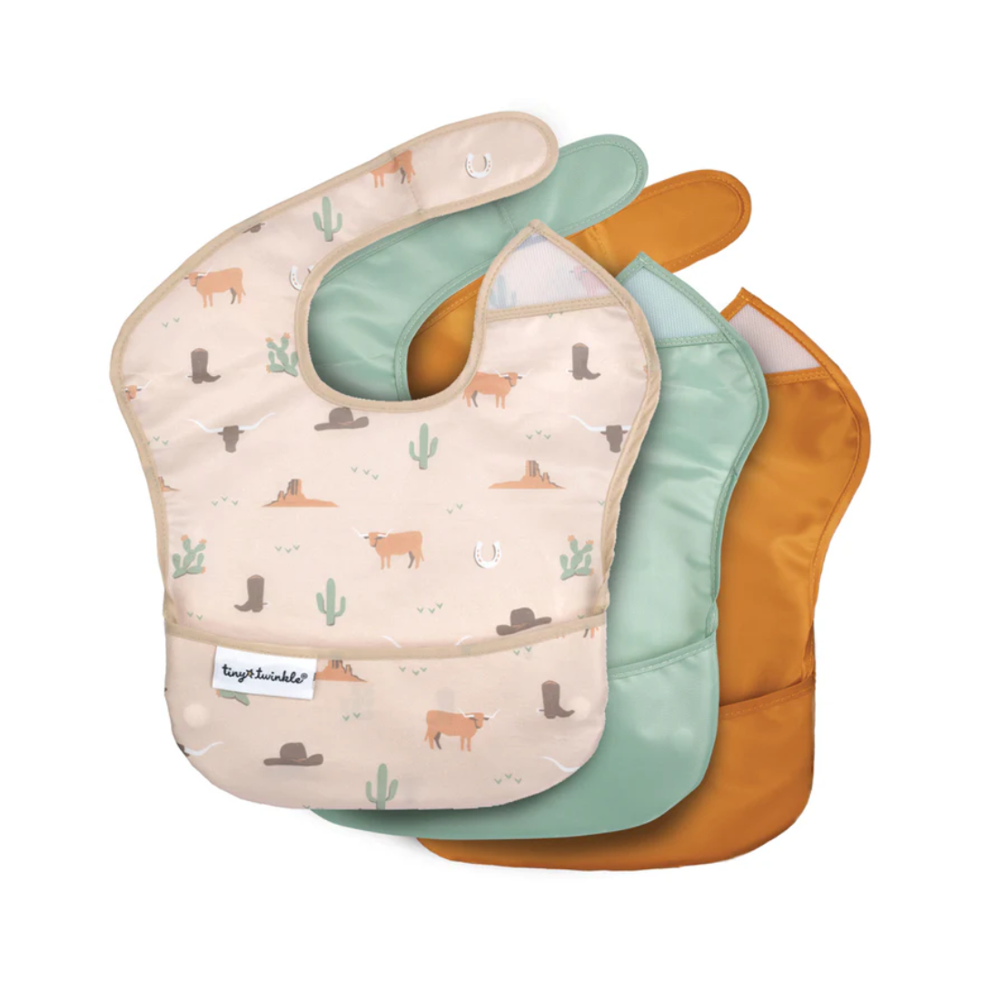 Pack de Baberos Vaquero Tiny Twinkle