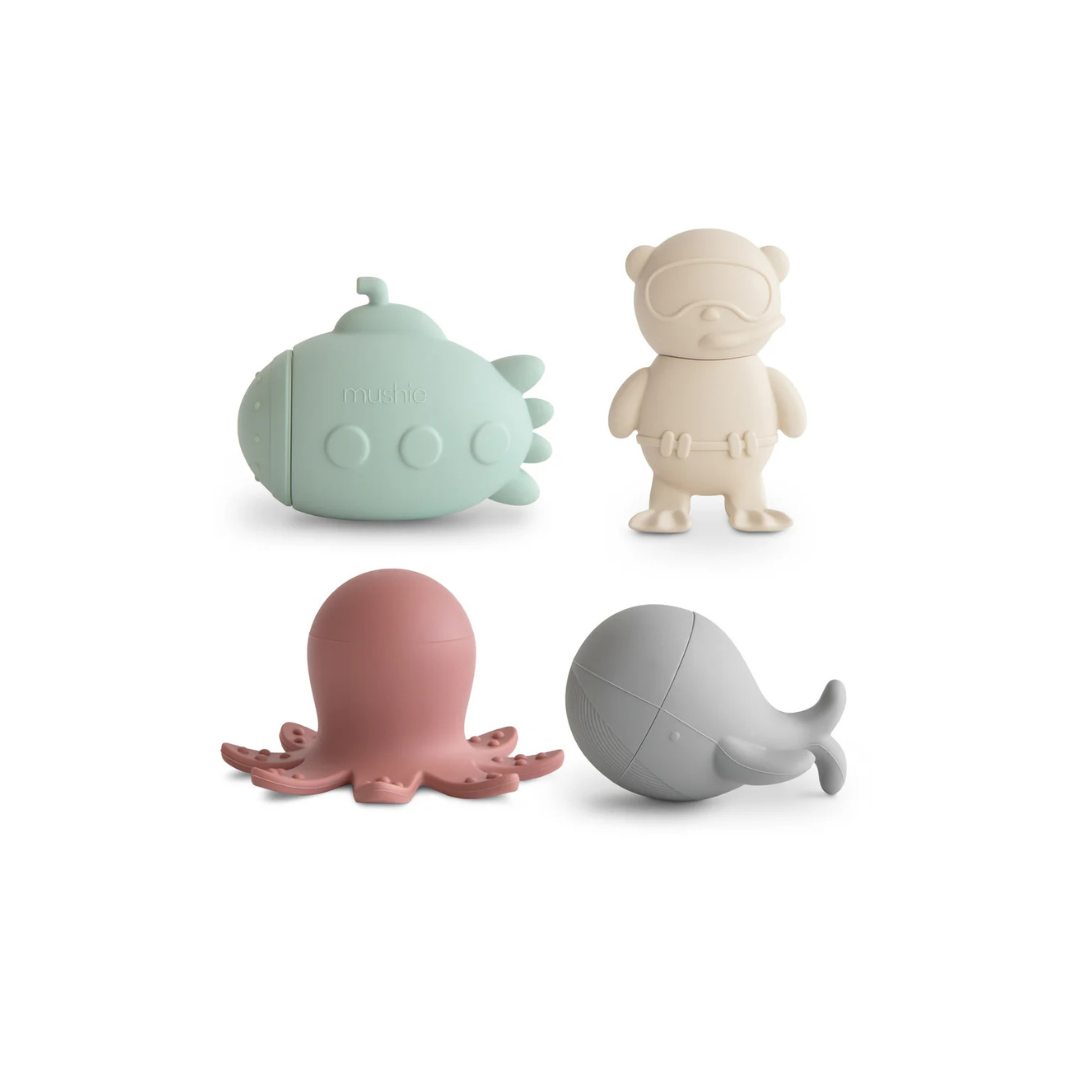 Set juego de baño Sealife Mold  - Mushie