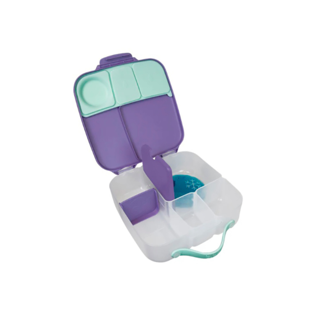 Caja Almuerzo con Gel Refrigerante Lilac Pop b.box