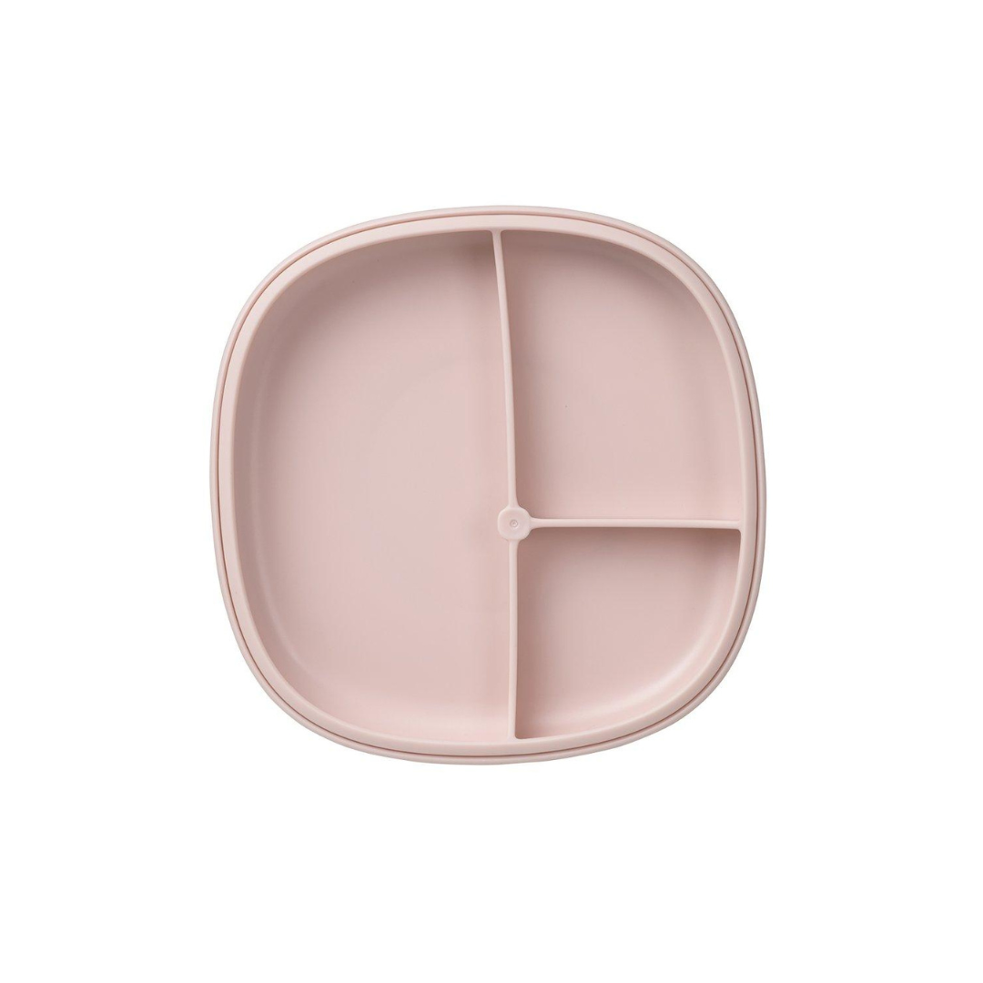 Plato 2 en 1 con Ventosa y Compartimentos Extraíbles Blush b.box