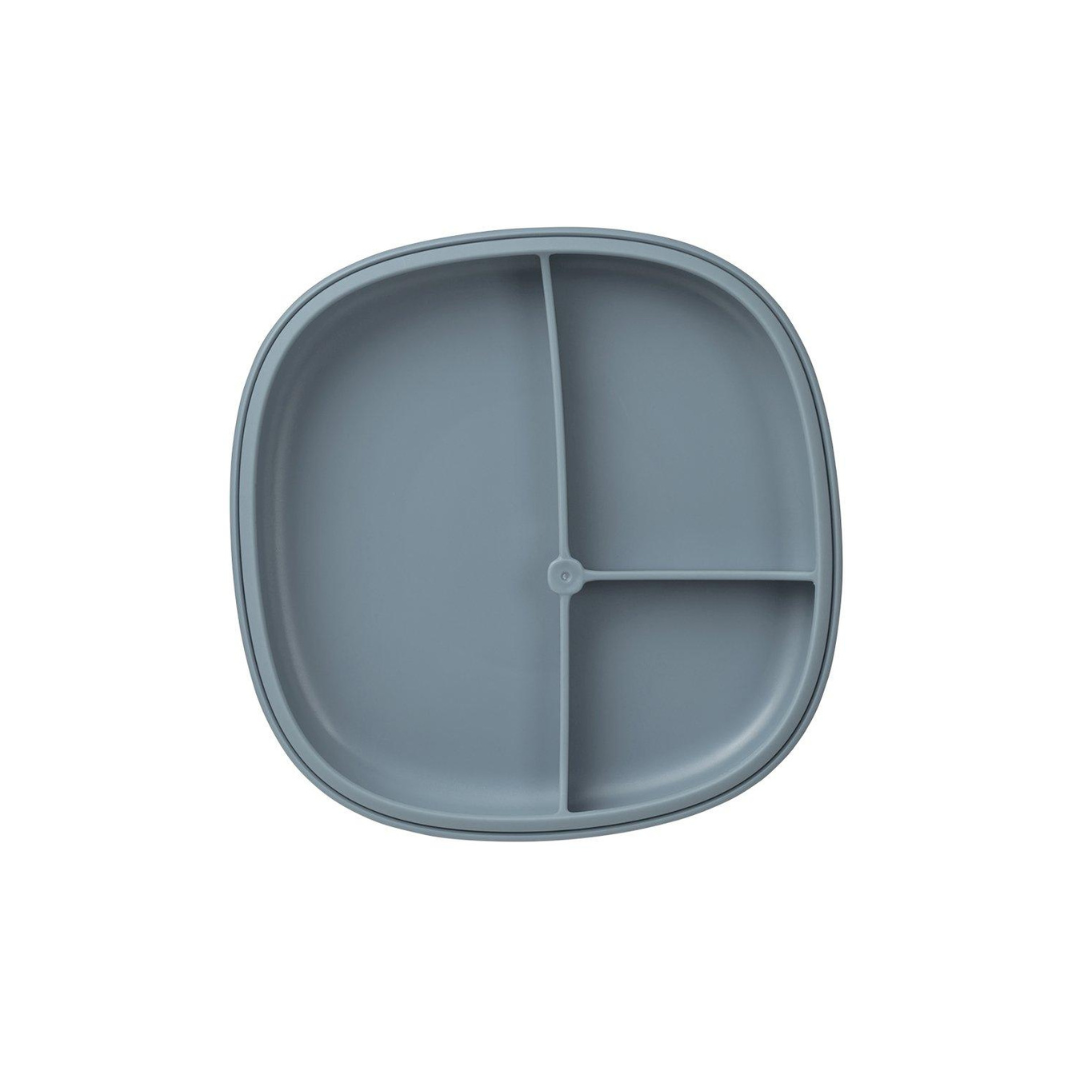 Plato 2 en 1 con Ventosa y Compartimentos Extraíbles Ocean b.box