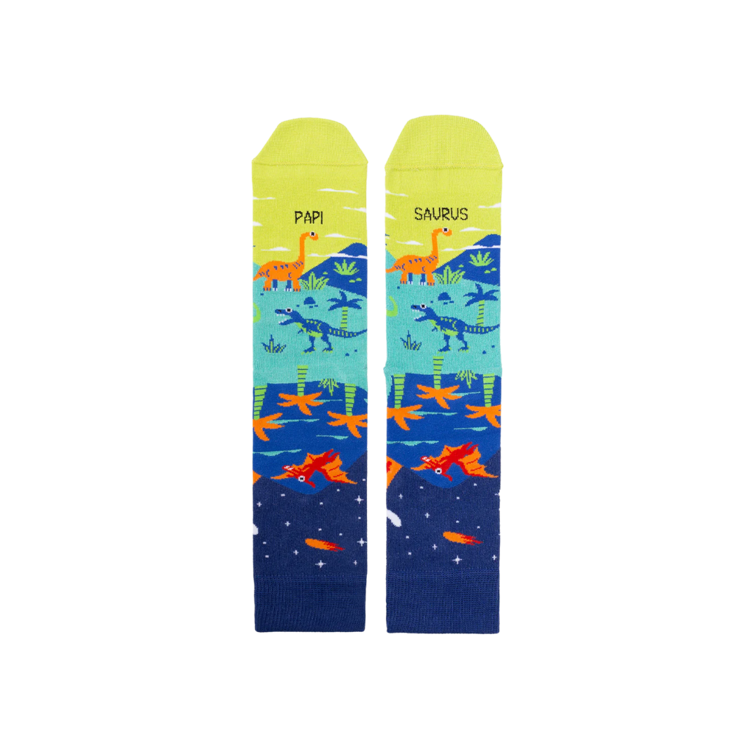 Calcetín "Familia-Saurus"