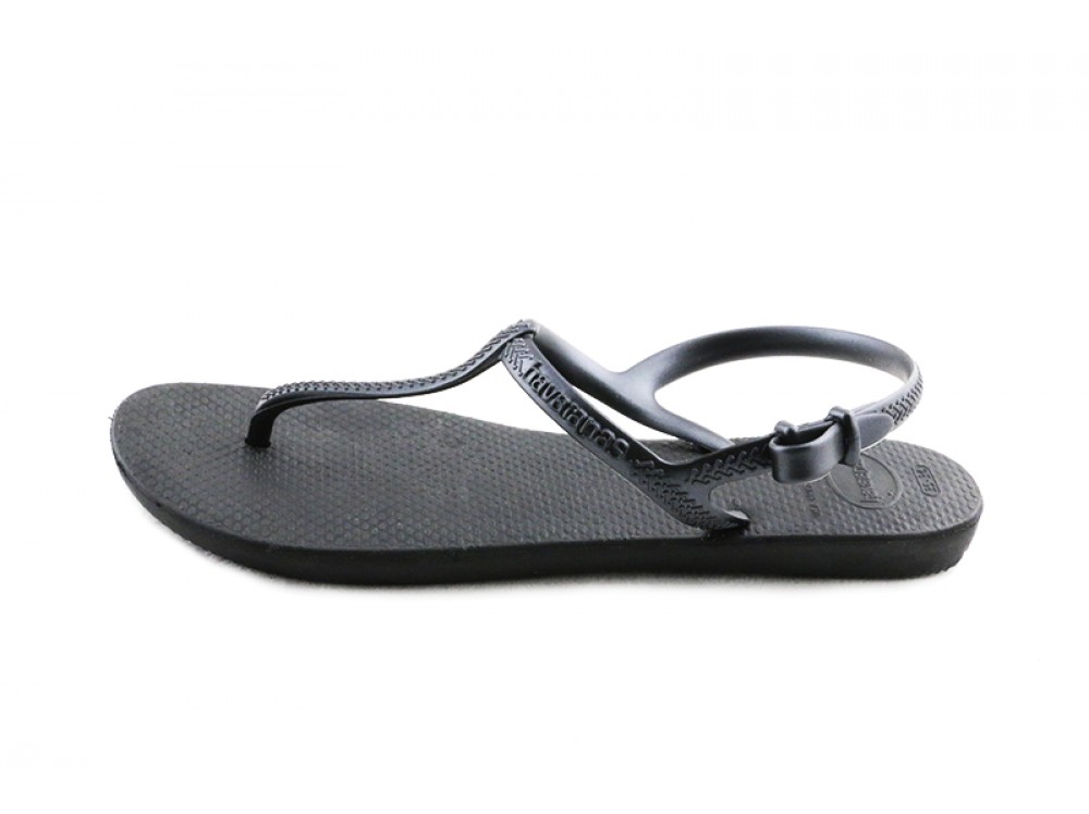 Sandalia dedo negra con pulsera Havaiana