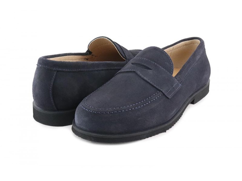 Mocasin ante azul GORI Jeromín