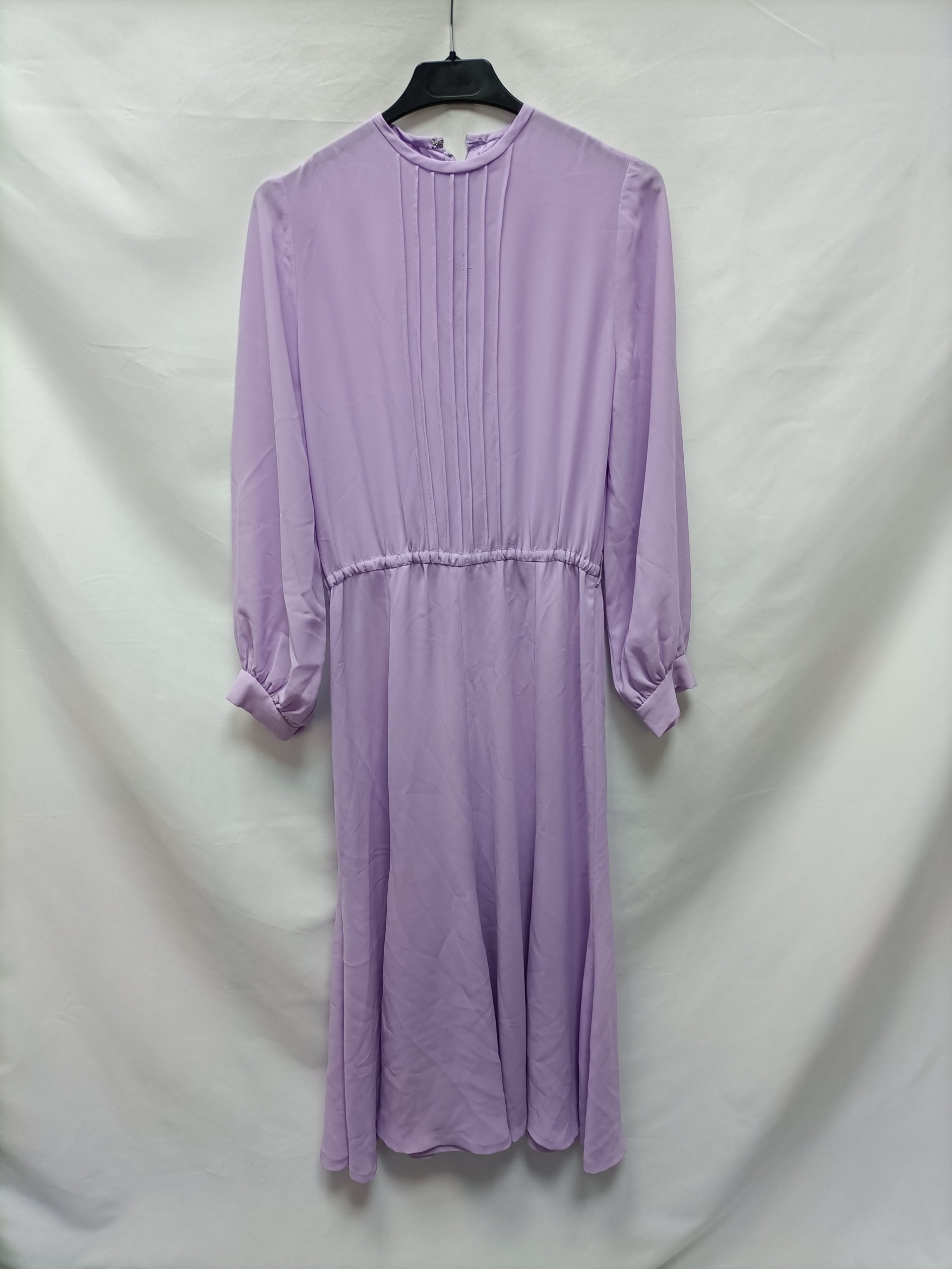 OTRAS. Vestido midi lila TU (S)