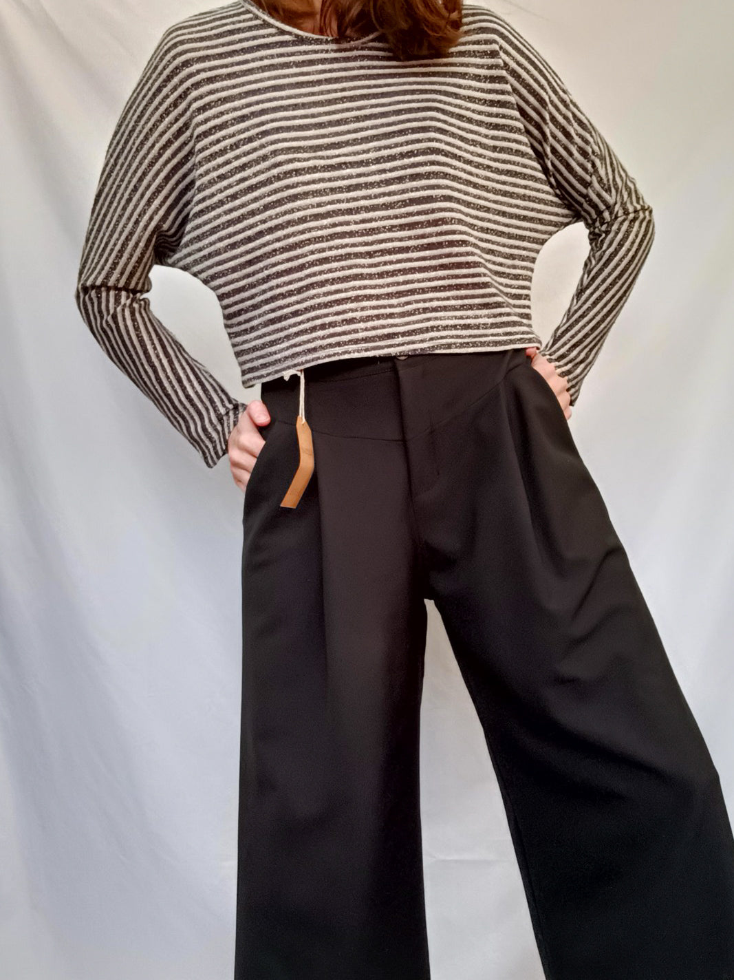 SUBDUED. jersey rayas hilos metalizados T.s