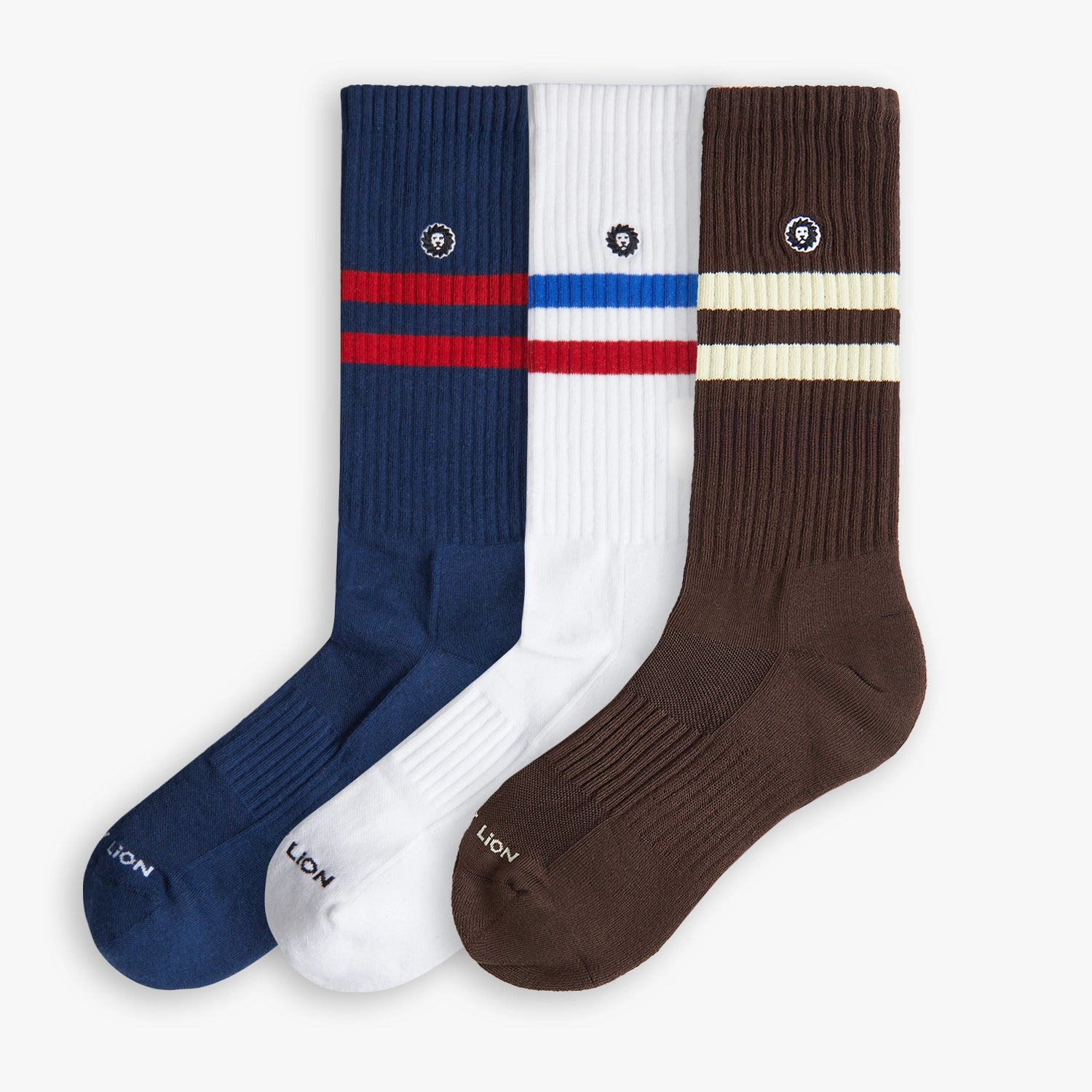 3 x Athletic Essentials Stripes III - Various