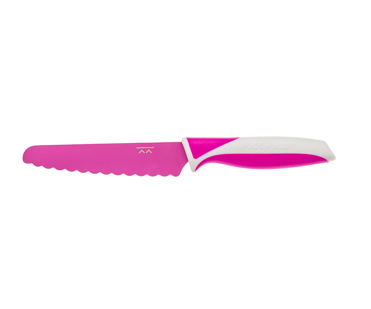 Cuchillo de aprendizaje KiddiKutter Rosa