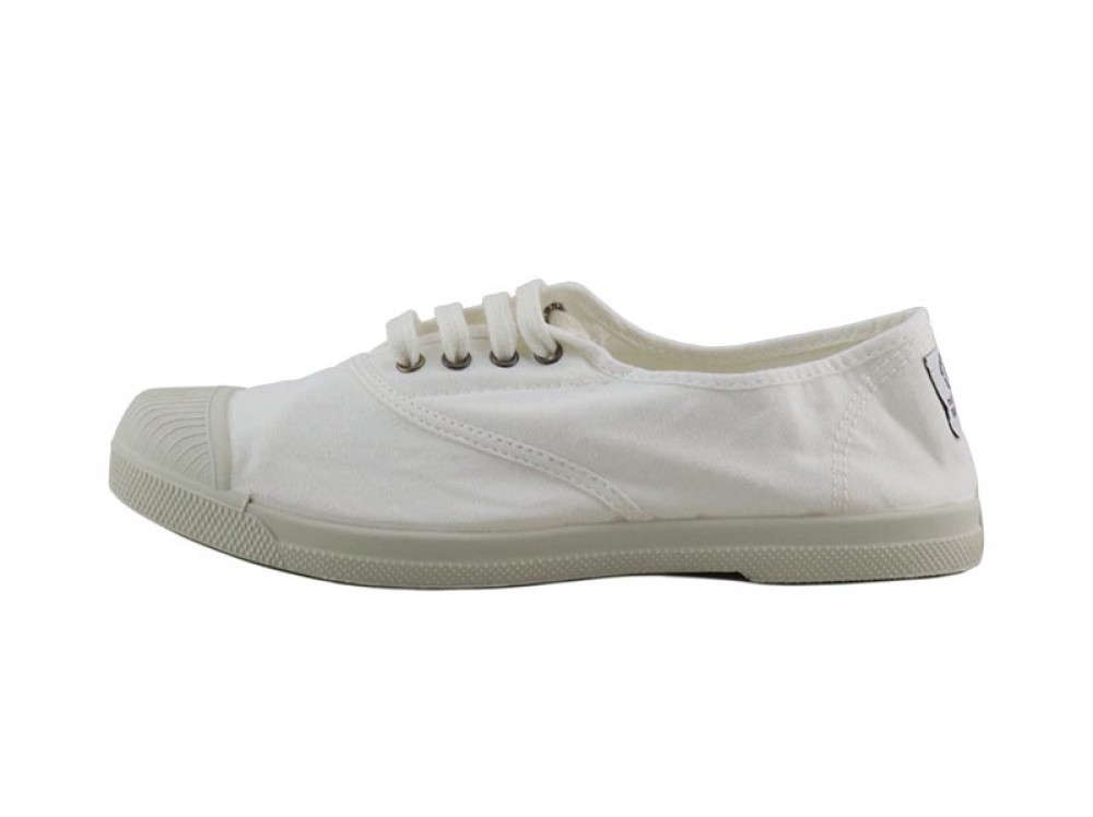 Lona blanca elástico y cordón Natural World