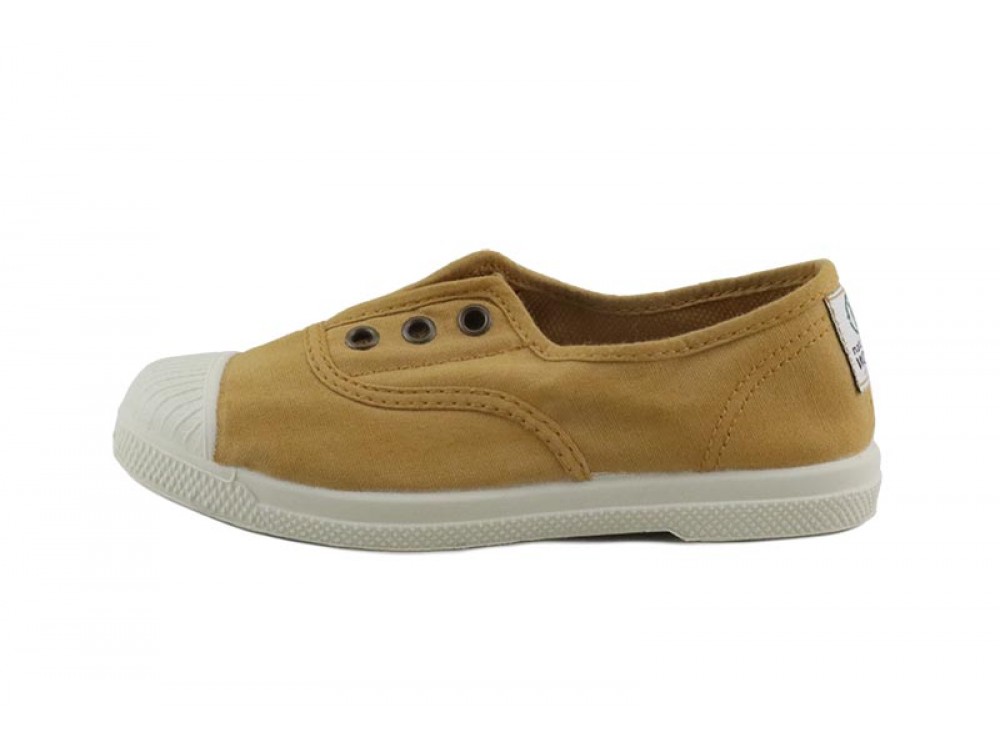 Lona mostaza elástico Natural World