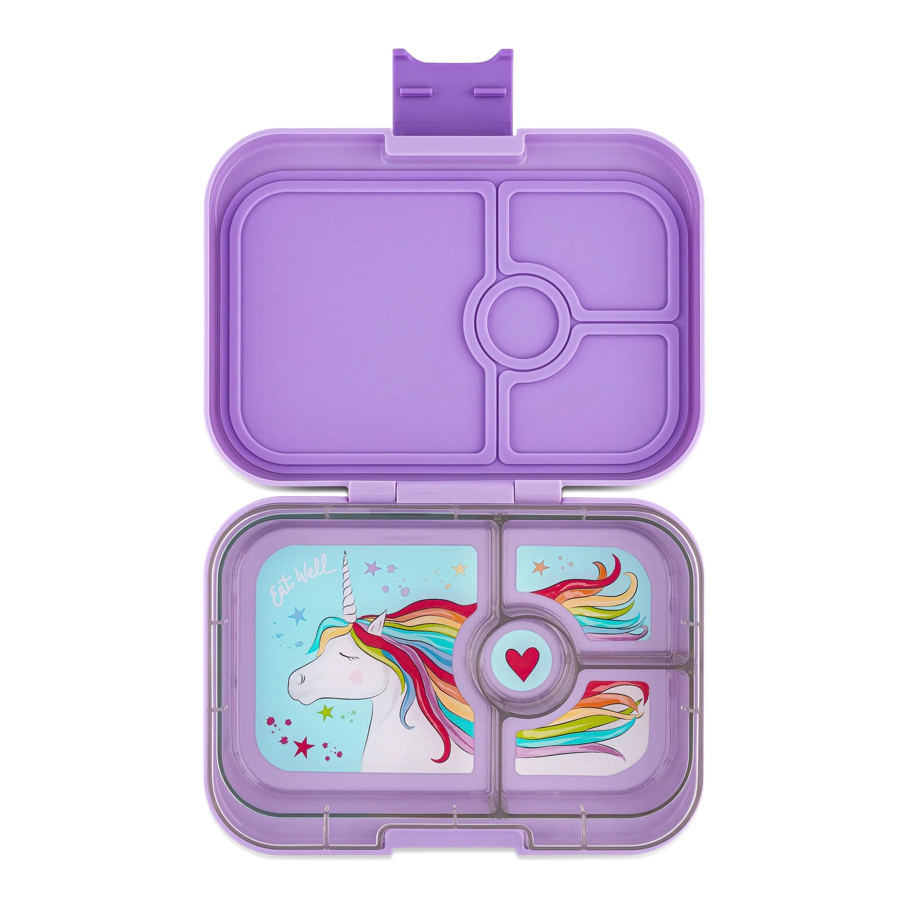 Fiambrera Yumbox Panino Unicorn Lavanda Purple