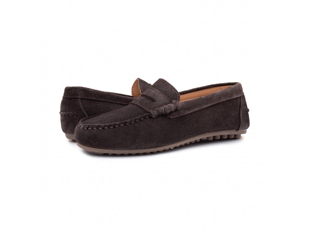 Mocasin verano ante marrón oscuro Jeromín