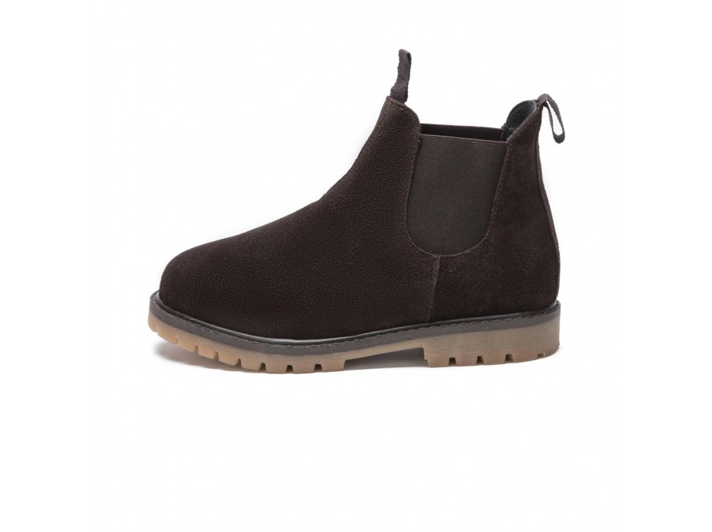 Botín ante marrón con elásticos Meripa Jeromín