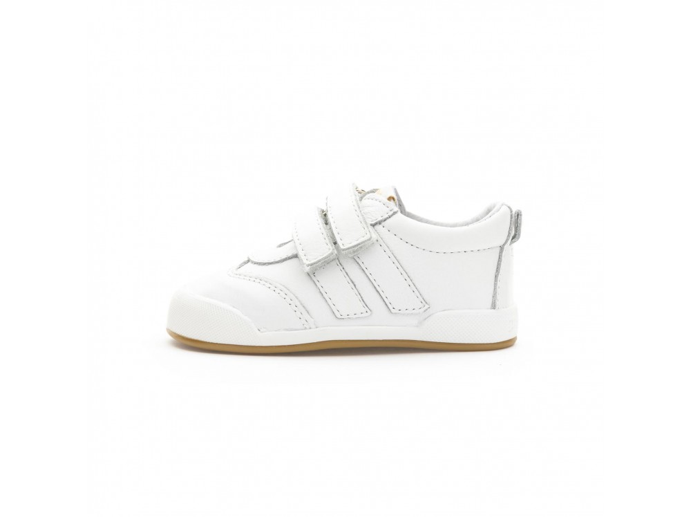 Deportiva piel blanca MILAN de Blanditos by Crios
