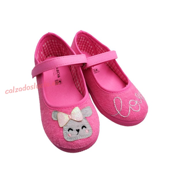 Zapatilla casa verano Love Vulca-Bicha niña