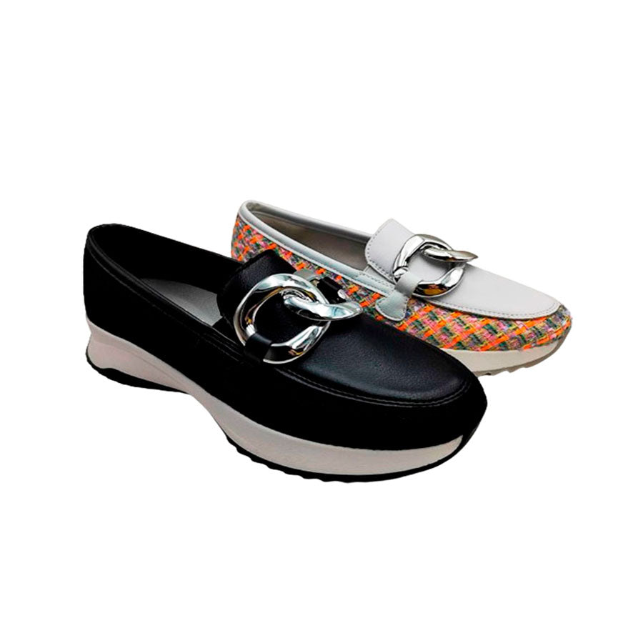 Mocasín Rieker con plantilla de entretiempo