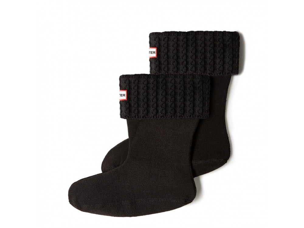Calcetín polar bajo negro OCHOSBAJO de Hunter