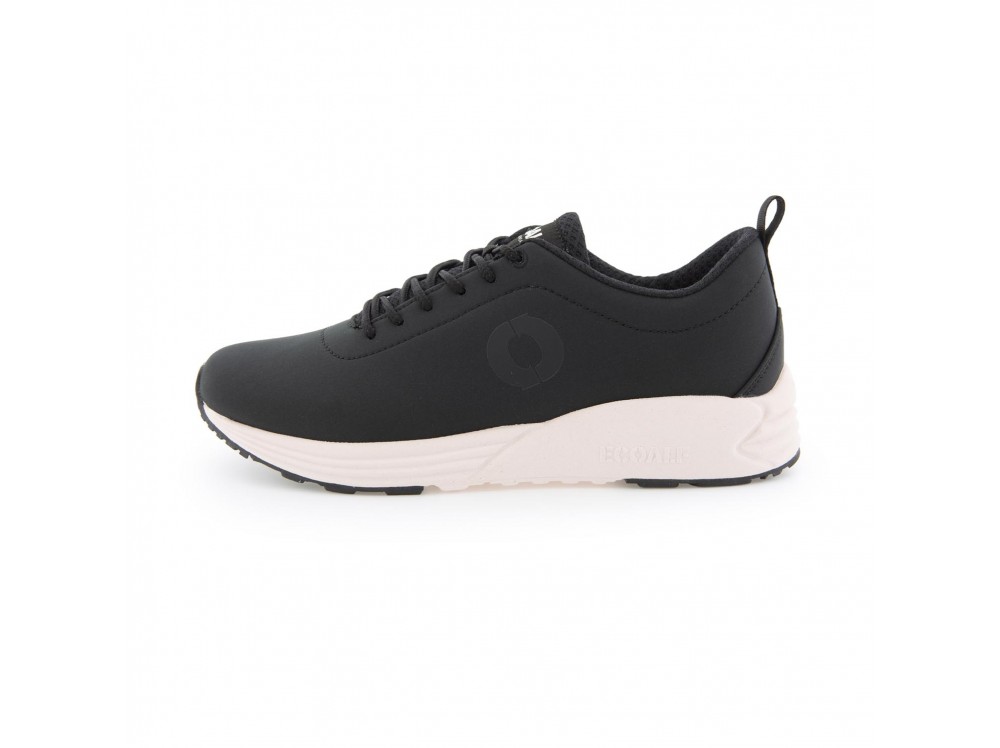 Deportiva negra con cordón OREGONALF de Ecoalf
