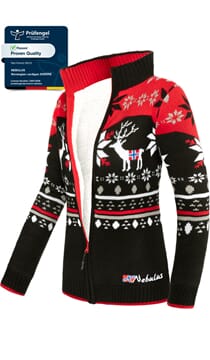 Chaqueta noruega con piel sintética SVERRE Mujeres