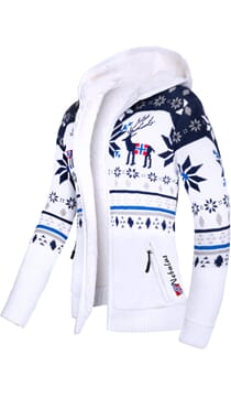 Chaqueta noruega con piel sintética NORON Mujeres