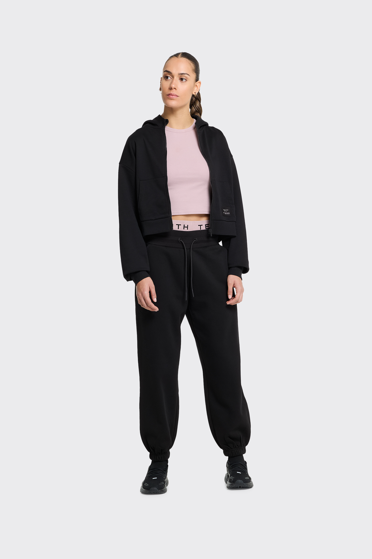 PANTALÓN ANCHO EXCLUSIVES Tenth GOMA MUJER