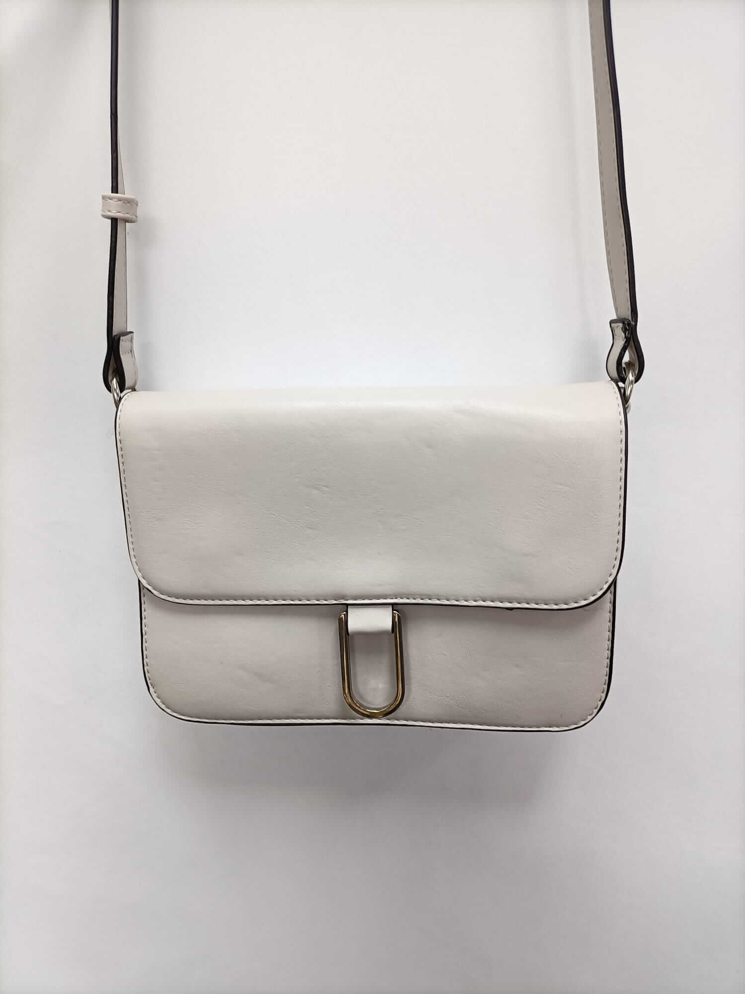 MISAKO.Bolso beige grisáceo