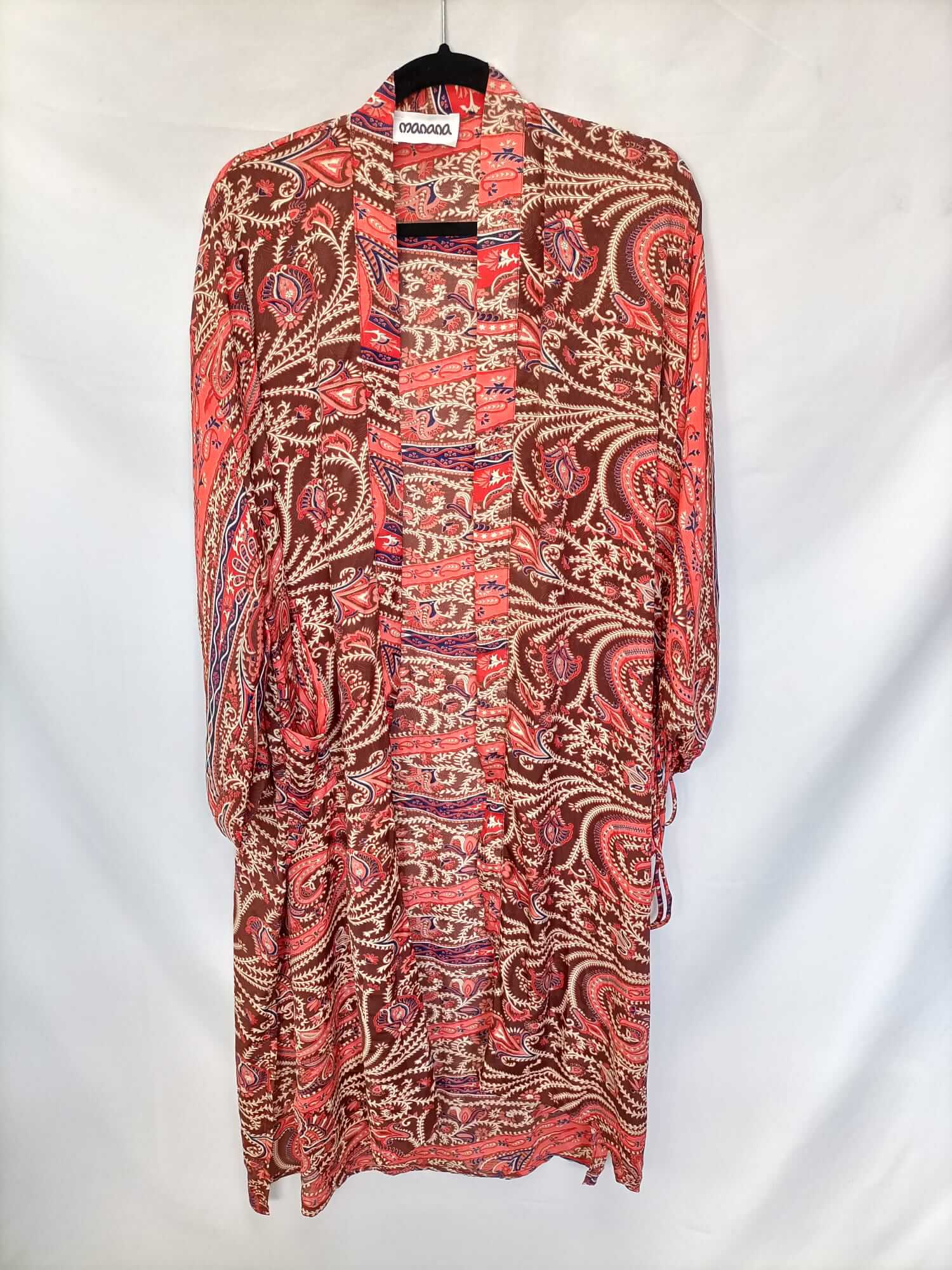 MANANA.Kimono marrón T.L