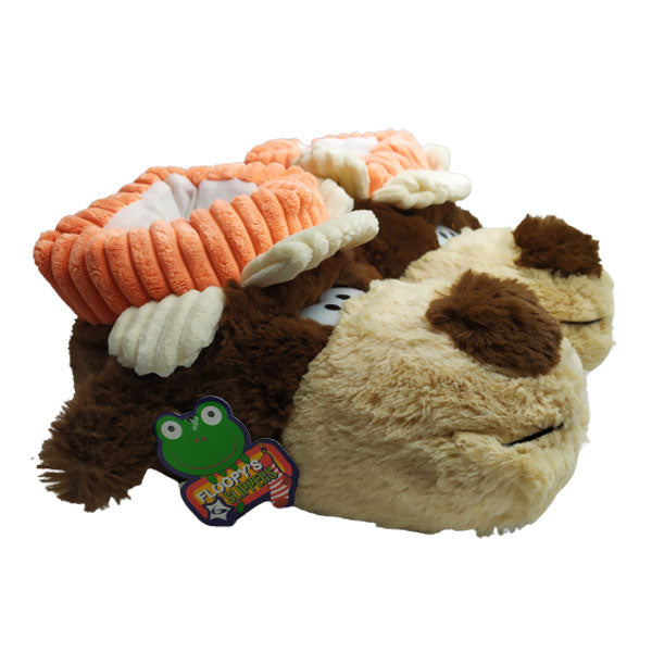 Pantufla perro con gorra