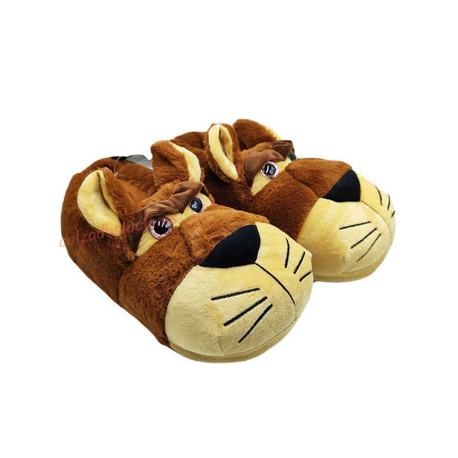 Pantufla en forma de perro Beppi para hombre