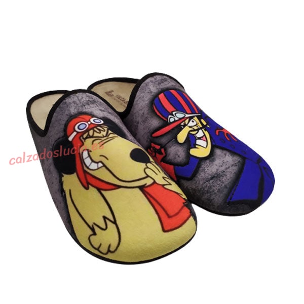 Zapatilla de casa Los autos Locos