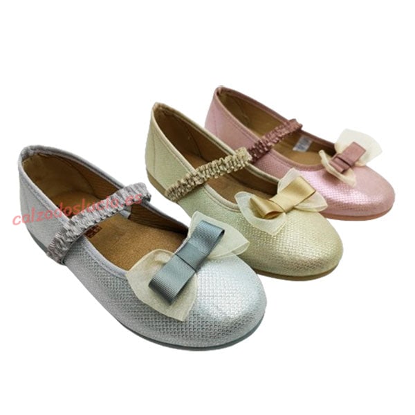 Bailarina lona metalizada Vulca-Bicha