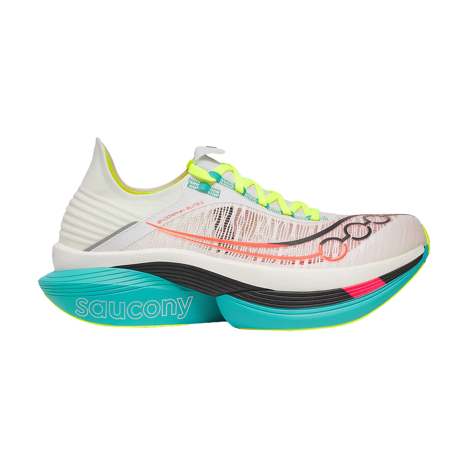 Saucony Endorphin Elite 2 Zapatillas Running Performance Unisex White/Mutant