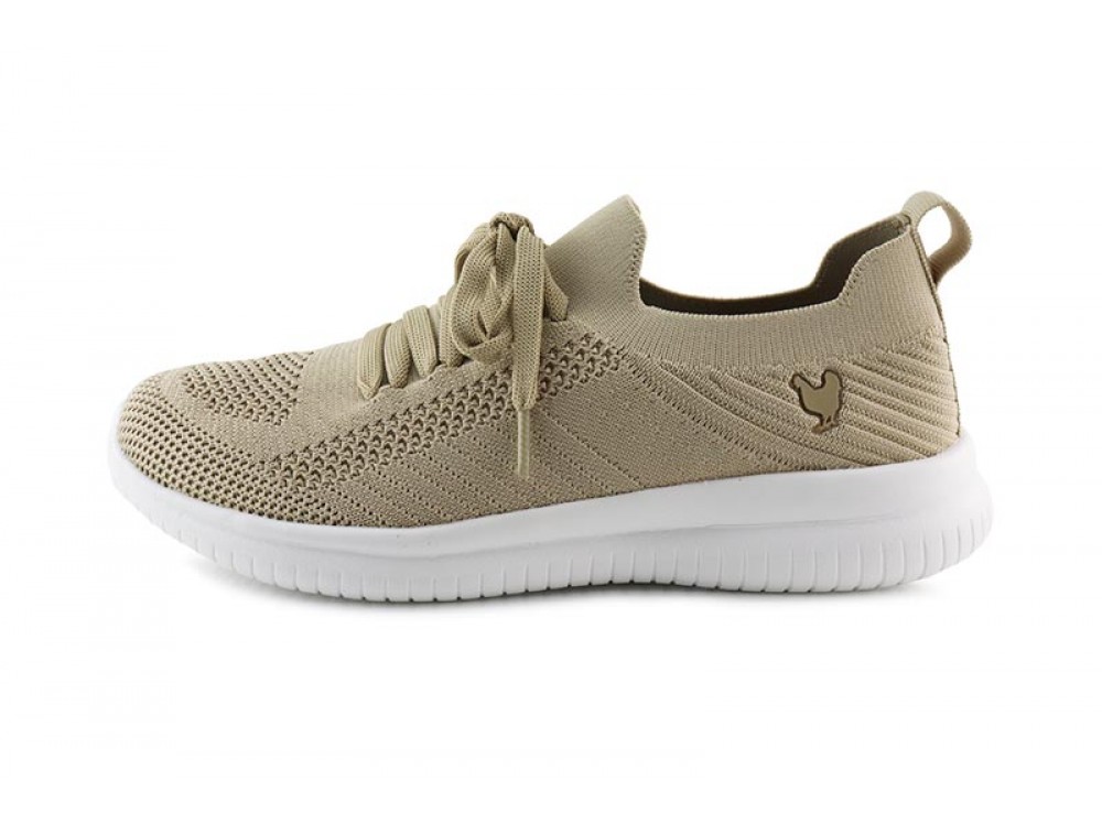 Zapatilla deportiva beige ultra ligera Sara Walk in Pitas
