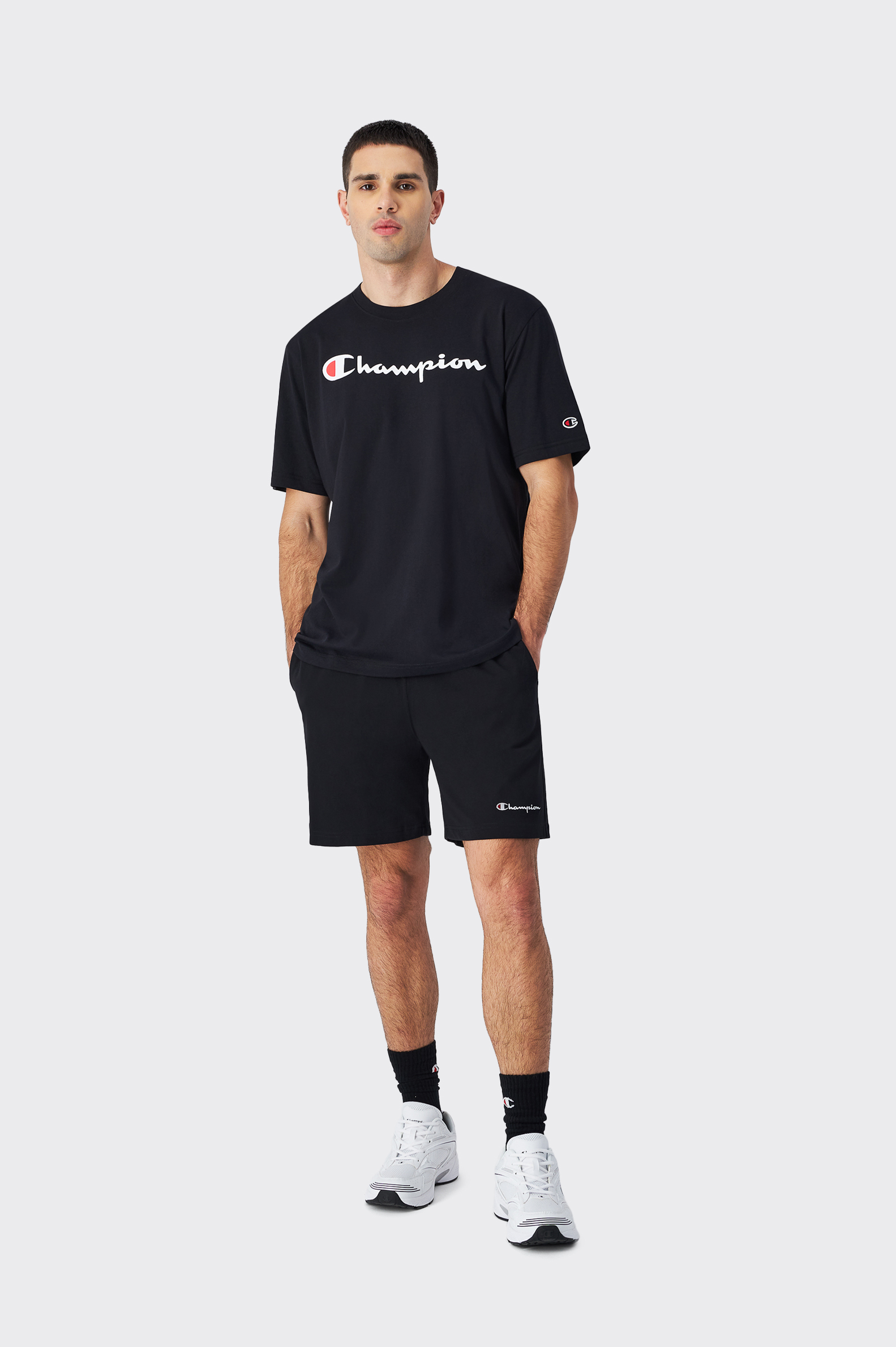 SHORT CASUAL Champion LEGACY BLACK HOMBRE