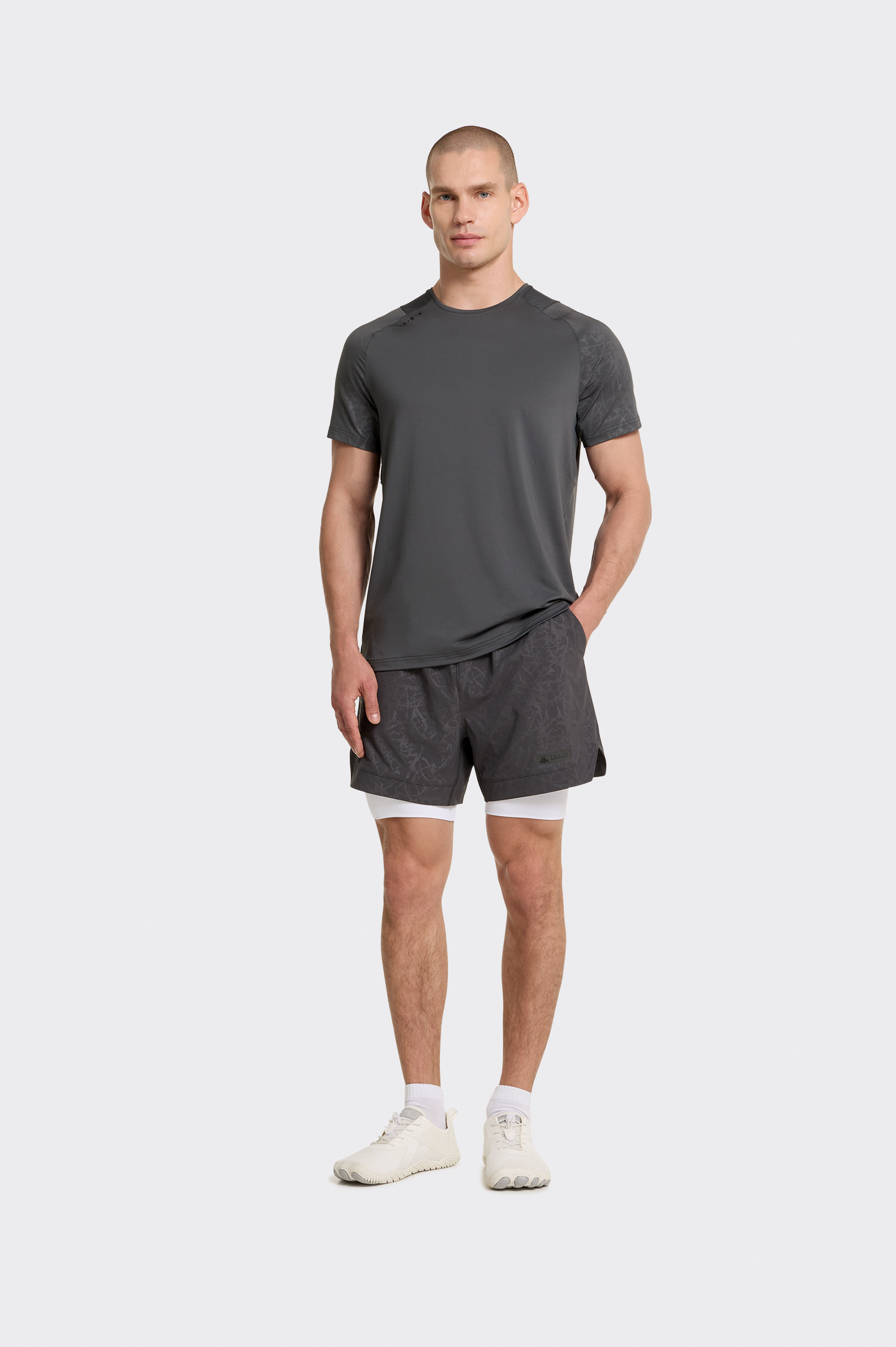 SHORT CON MALLA CROSS TRAINING Tenth AOP WORKOUT HOMBRE