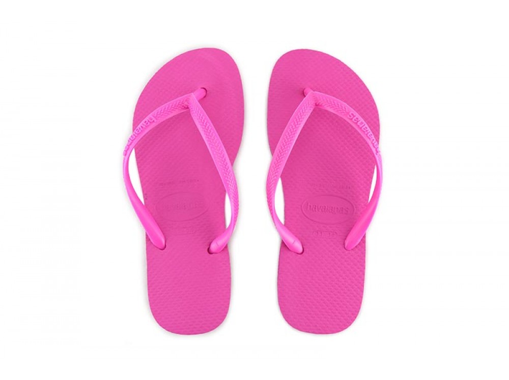 Chancla de dedo fucsia claro Slim Havaiana