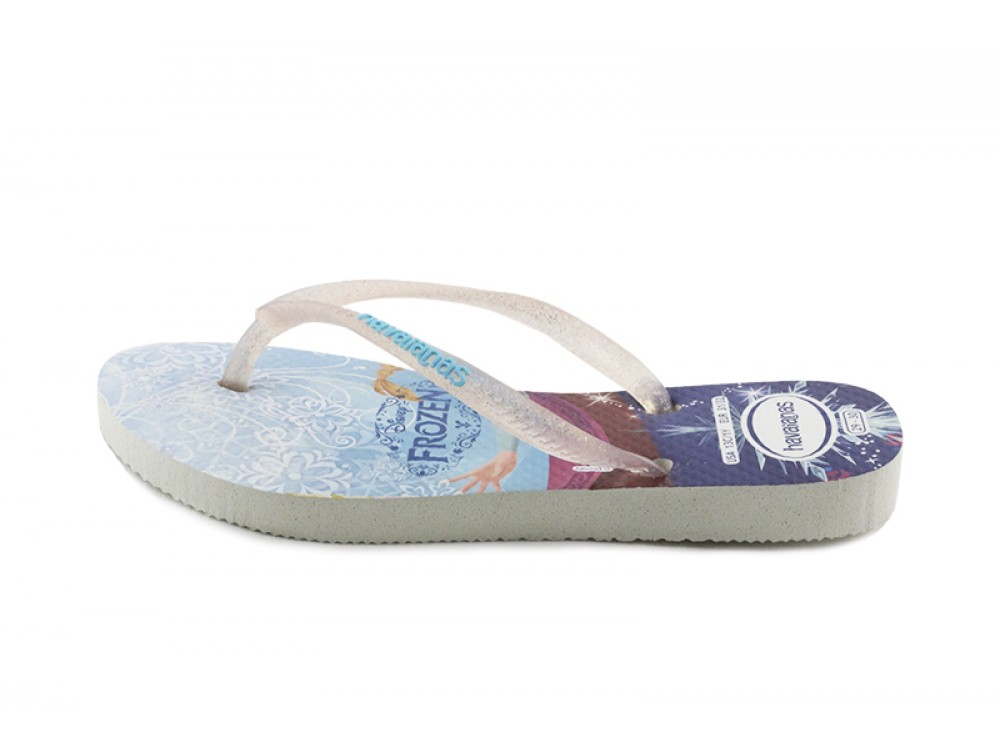 Chancla de dedo blanca frozen Havaiana